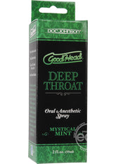 GoodHead Deep Throat Oral Anesthetic Spray 2oz